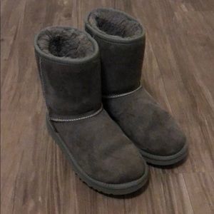 Short Grey UGG Boots